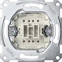 Merten Universal Intrerupator cu revenire , 10A , 250V , fara surub