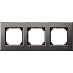 Rama 3 posturi M-ELEGANCE Gri rodiu Metal 403314