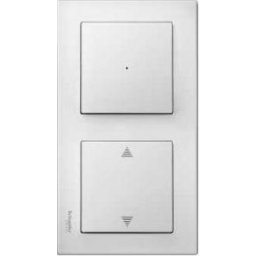 Rama 2 posturi M-SMART Alb polar 478219