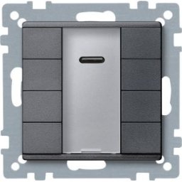 Merten-KNX buton IR quatro , SystemM, antracit MTN627914
