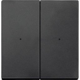 Merten-KNX capac pentru modul buton dublu , SystemM, antracit MTN625214