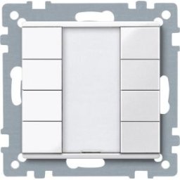 Merten-KNX buton quatro , SystemM, alb activ MTN617425