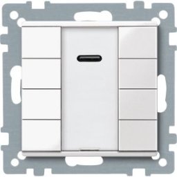 Merten-KNX buton IR quatro , SystemM, alb polar, lucios MTN617519