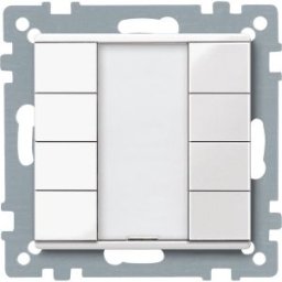Merten-KNX buton quatro , SystemM, alb polar, lucios MTN617419