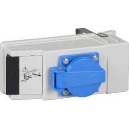 Canalis - priza derivatie siguranta nf - 8,5x31,5 - 16 a - priza electrica vde - Bara capsulata-canalis kba - Canalis - KBC16DCP2