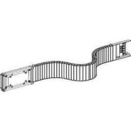 Canalis - lungime laterala flexibila - 100 a - 1 m - montaj stanga sau dreapta - Bara capsulata-canalis kn - Canalis - KNA100DF410