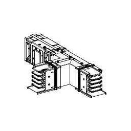 Canalis - t pentru schimbarea directiei - 630 a - montaj perpendicular - Bara capsulata-canalis ks - Canalis - KSA630DTC40