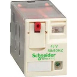 Releu Miniatura,48Vac,10A,3C/O,Cu Led