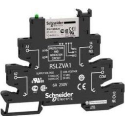 Releu Slim,12V,6A,1C/O,Cu Led,Cu Soclu