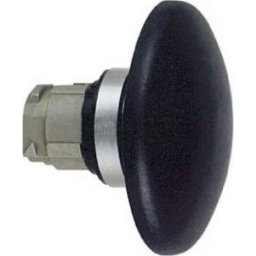Cap Buton Ciuperca,Negru,Cu Revenire