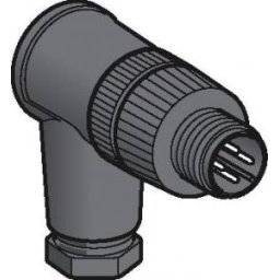 M12 Angle Connect. 4 Pins