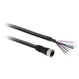 Pre Wired Connect M12 8 Pin Straight Fem