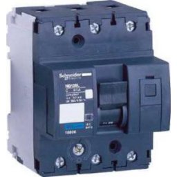 Intreruptor automat- ng125l - 3 poli - 80 a - curba c - Intreruptoare automate modulare cu capacitate de rupere marita ng125 - Ng125 - 18807