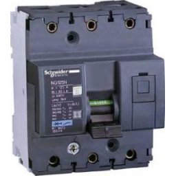 Intreruptor automat- ng125n - 3 poli - 100 a - curba c - Intreruptoare automate modulare cu capacitate de rupere marita ng125 - Ng125 - 18642