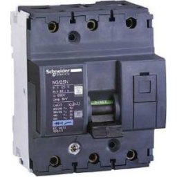 Intreruptor automat- ng125n - 3 poli - 63 a - curba c - Intreruptoare automate modulare cu capacitate de rupere marita ng125 - Ng125 - 18639