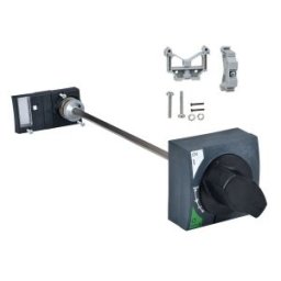 Maneta rotativa frontal - negru - 3 poli/4 poli - ng 125 - Intreruptoare automate modulare cu capacitate de rupere marita ng125 - 19088
