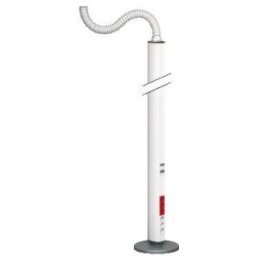 Pole 2-Sided Movable 2.45 M White ISM20117P