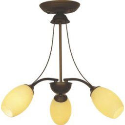 Candelabru Aparent GABY 3 3x40 W Brun,Antic 7180