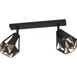 CARLTON 7 Plafoniera E27 2x40W