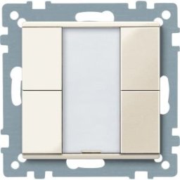 Merten-KNX buton dublu , SystemM, crem MTN617244