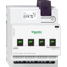 Merten-KNX REG-K/4x230/16 receptor-activator cu functie manuala MTN647593
