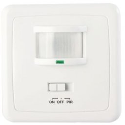 Senzor de mişcare pentru montaj sub tencuială 230 V, 50 Hz 160°, 3-2000lux, 10s-7min