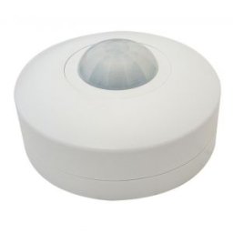 Senzor de mişcare pentru tavan 230V, 50 Hz, 360°, 10 s-15 min, IP20
