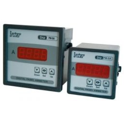 Ampermetru digital pentru reductor, ieşire prin releu 72×72mm, 5A AC