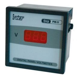 Voltmetru digital direct, monofazat 96×96mm, 500V AC