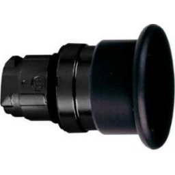 Cap Buton Ciuperca,Negru,Cu Revenire