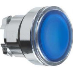 Cap Buton Iluminat,Albastru,Led,Revenire