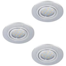 AREITIO Set Ingropat GU10 3x4.6W d:100mm
