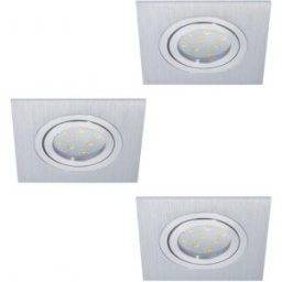 AREITIO Set Ingropat GU10 3x4.6W