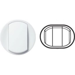 CELIANE Clapeta 3 intrerupatoare compacte IP20 Alb 68024