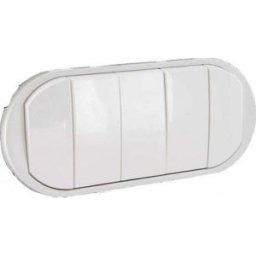 CELIANE Clapeta 5 intrerupatoare compacte IP20 Alb 68011