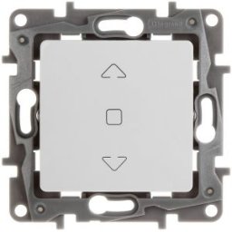 NILOE Buton acționare storuri Alb 764512