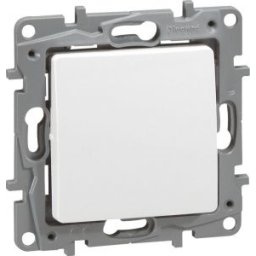 NILOE Buton cu revenire Alb 764507