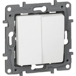 NILOE Intrerupator scara Alb 764509