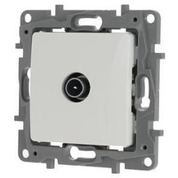 NILOE Priza intermediara TV 14db Alb 764552