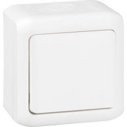 FORIX Buton 6A IP44 Alb 782364