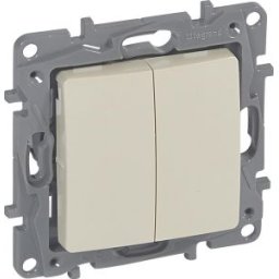 NILOE Buton dublu revenire Ivoar 764608