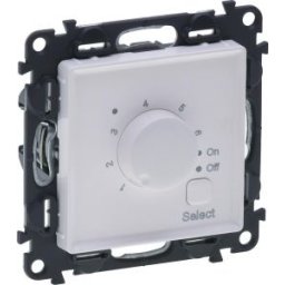 Termostat incalzire in pardoseala VALENA LIFE Alb 752134