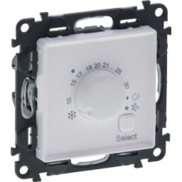Termostat programabil VALENA LIFE Alb 752133
