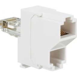Prise 2Xrj45 Tel/Ethernet 032745