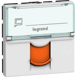 Rj45 Cat6 Ftp Mosaic Orange Shutter 076523