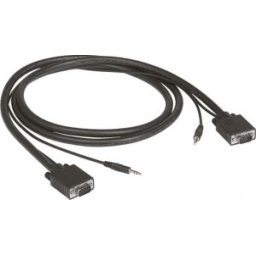 Hd15+Jack 3,5 Cord 2M For Connecting Video And Audio From Device To Socket 051722