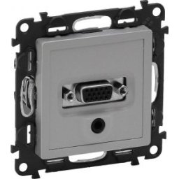 Priza Hd15 + Jack 3.5Mm, Aluminiu 753370