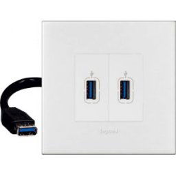 Usb Pre-Conn.1M Bl.Arteor C 572094