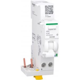 Acti9 Active AFDD, Bloc auxiliar detectie arc electric cu Powertag, 25A, pentru iC40 1P+N