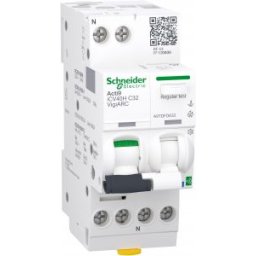Acti9 Active Vigi ARC, Intreruptor automat diferential, detectie arc electric, cu Powertag, iCV40H, 1P+N, curba C, 32A, 10kA, 30mA tip A-SI, Active VigiARC RCBO